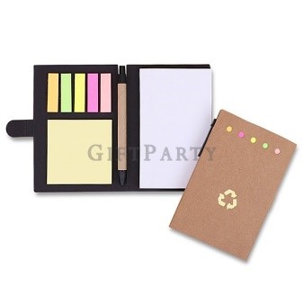 Eco Friendly Folding Kraft Paper Memo Pad