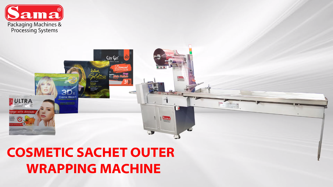 Cosmetic Sachet Outer Wrapping Machine