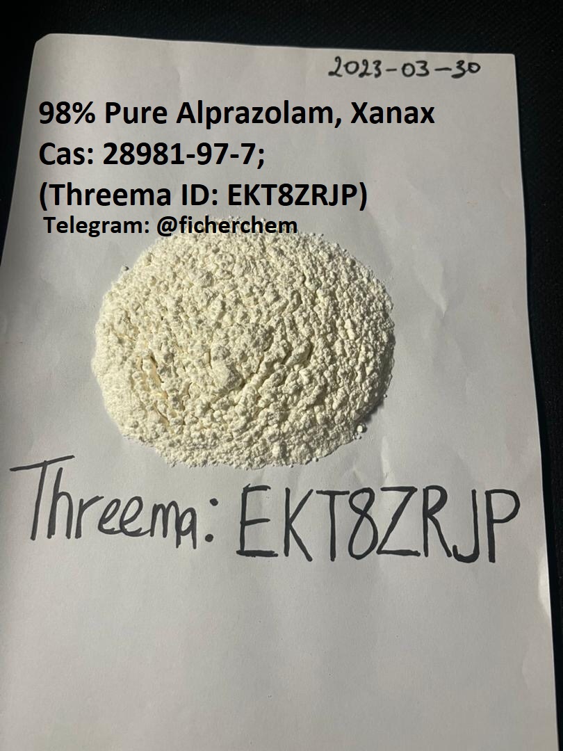 Alprazolam for sale online, CAS:28981-97-7;(Telegram: @ficherchem)