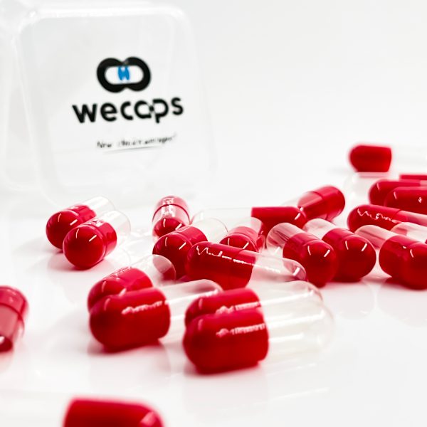 1# Transparent White Red ETO/TIO2 Free Capsules