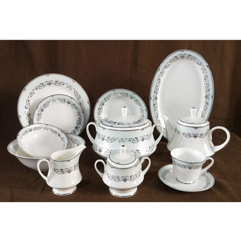 61pcs bone china dinner set tpye 3