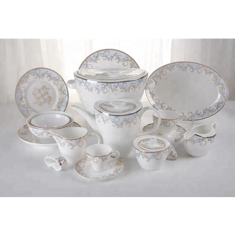 61pcs bone china dinner set type 4