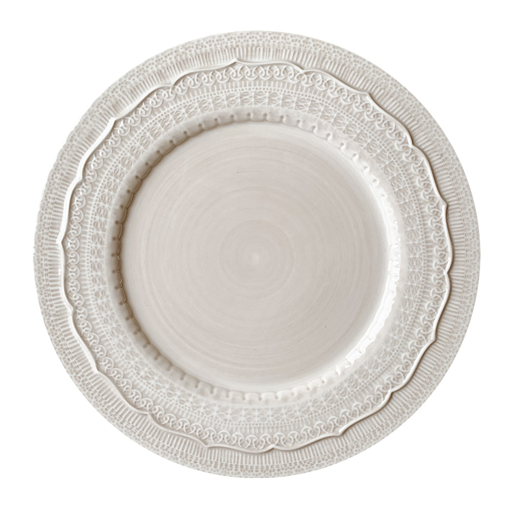 Porcelain Wedding Plate - Lace