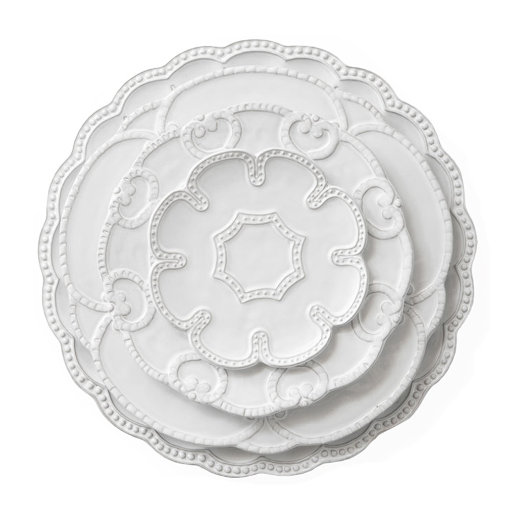 Porcelain Wedding Plate - Relief