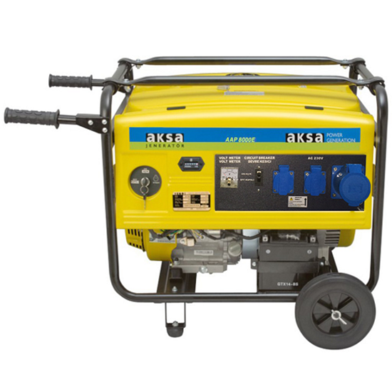 8 kVA Aksa Portable Generator - AAP 8000E