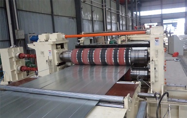 (0.3-3)x1600mm automatic high speed slitting line