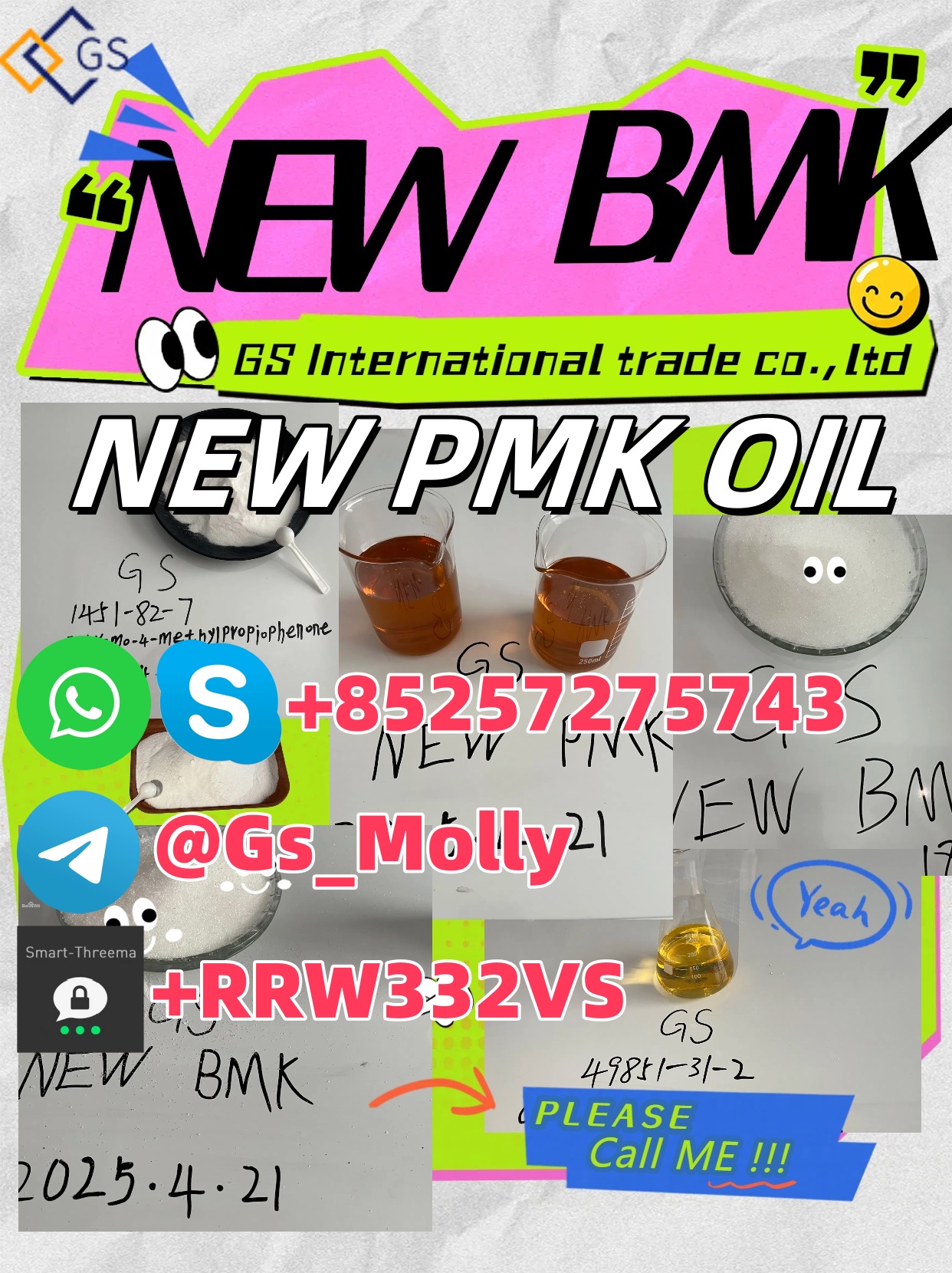 High-Quality GS New BMK Glycidate For Sale