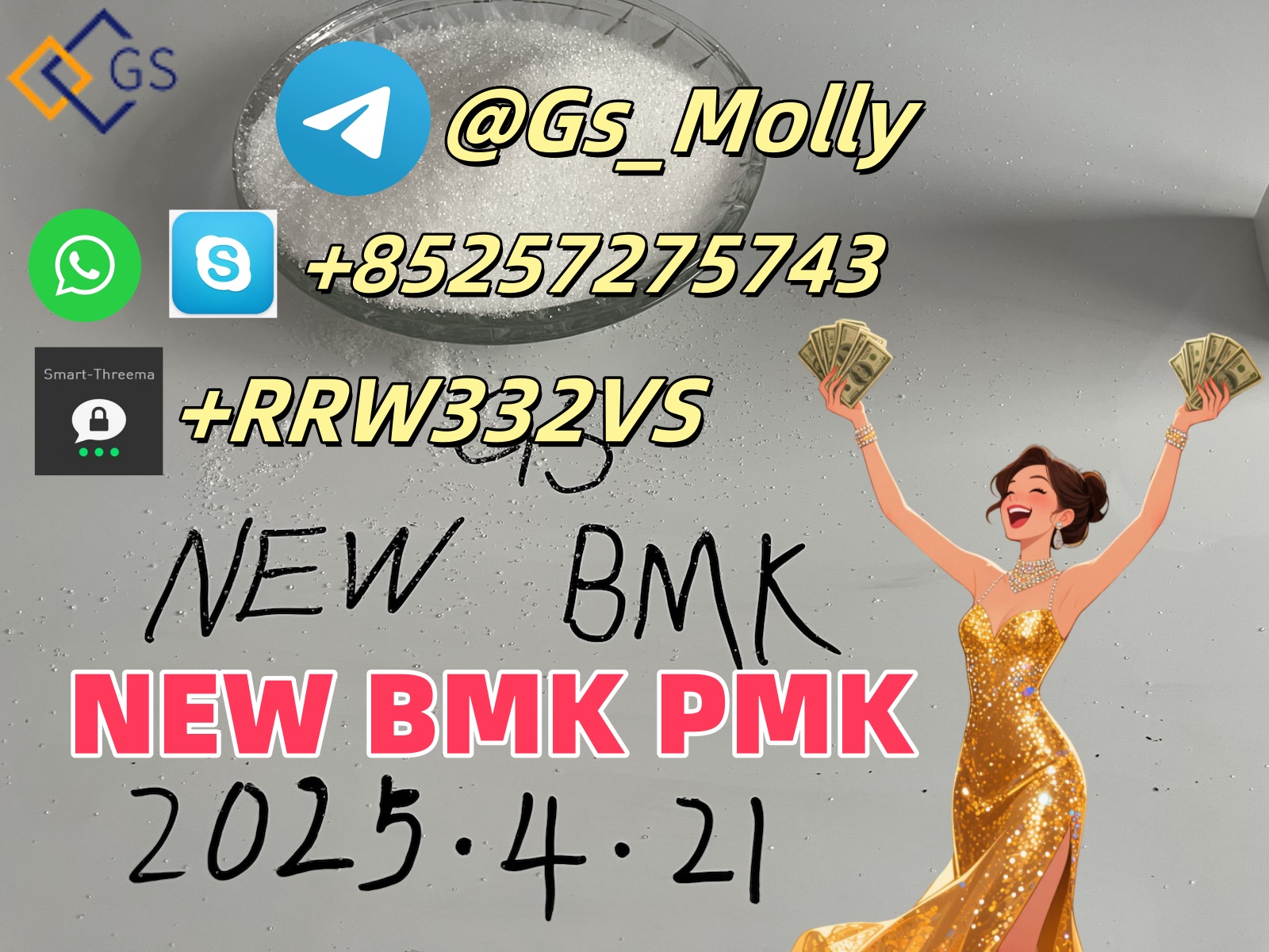 gs-new-bmk-glycidic-acid-sodium-salt-factory-price-113547