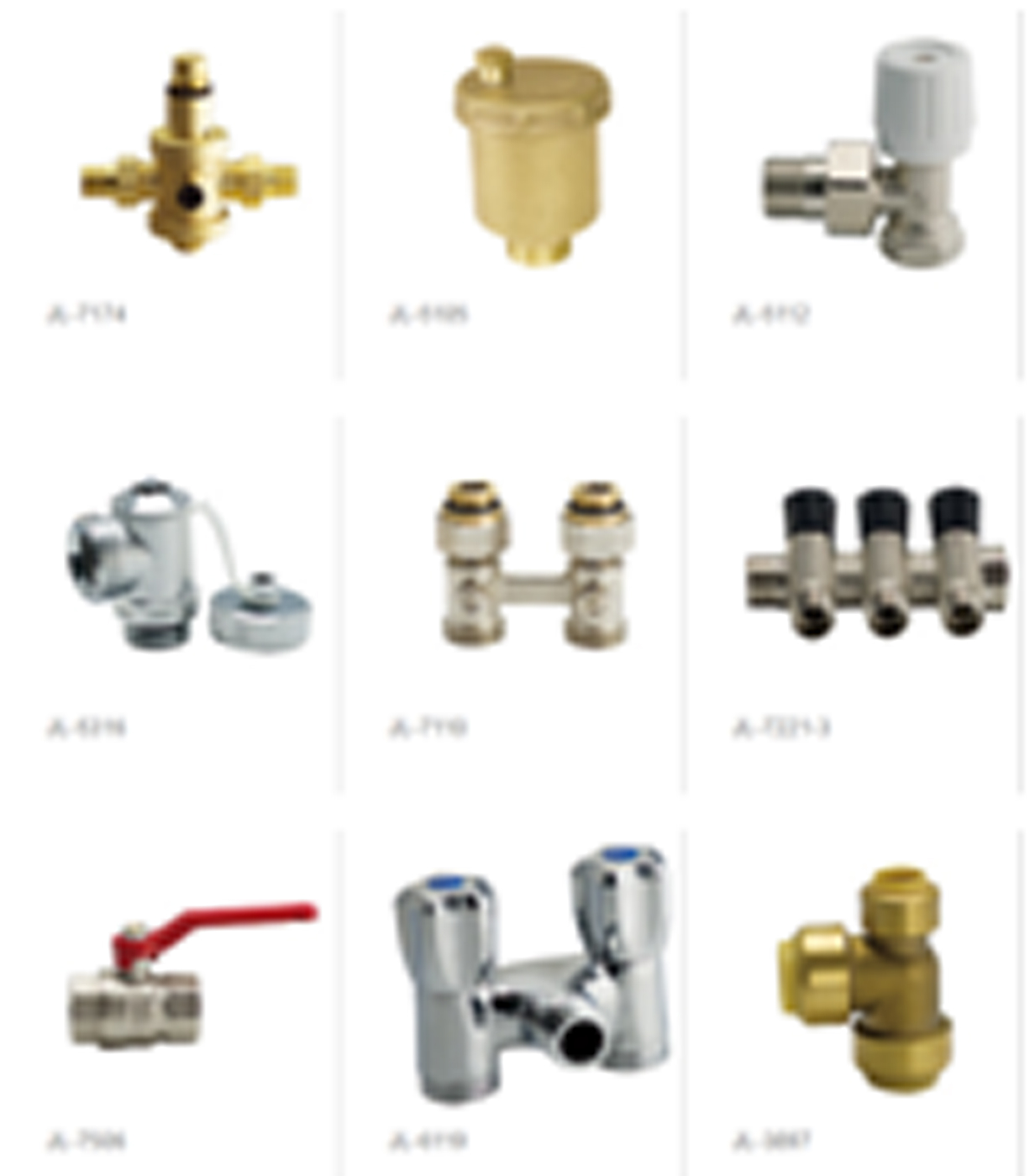 Brass valves