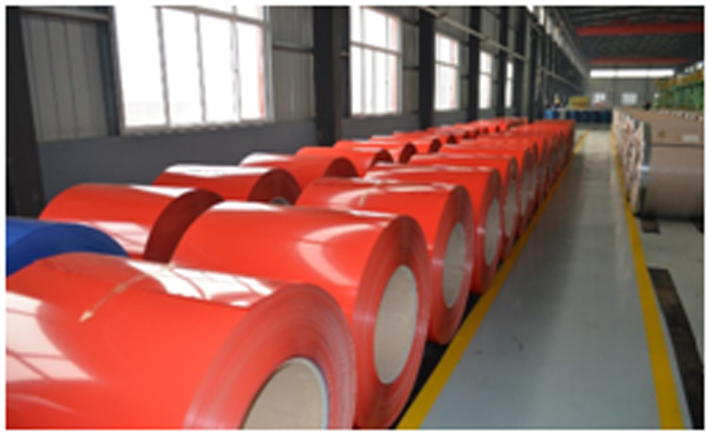 Prepainted steel coil