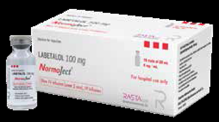 Normojecto (Labetalol hydrochloride 100mg/20m1 sol. vial)