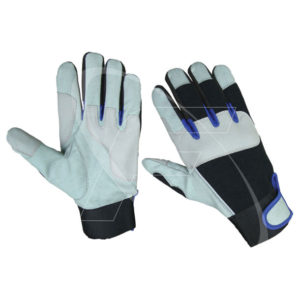 Anti Vibration Gloves in Synthetic Leather with Spandex Fabric FH10170