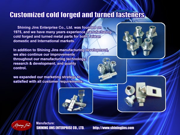 OEM & ODM Customization Cold Forging And Precision Machining Parts made in Taiwan