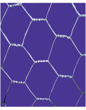 Hexagonal wire mesh